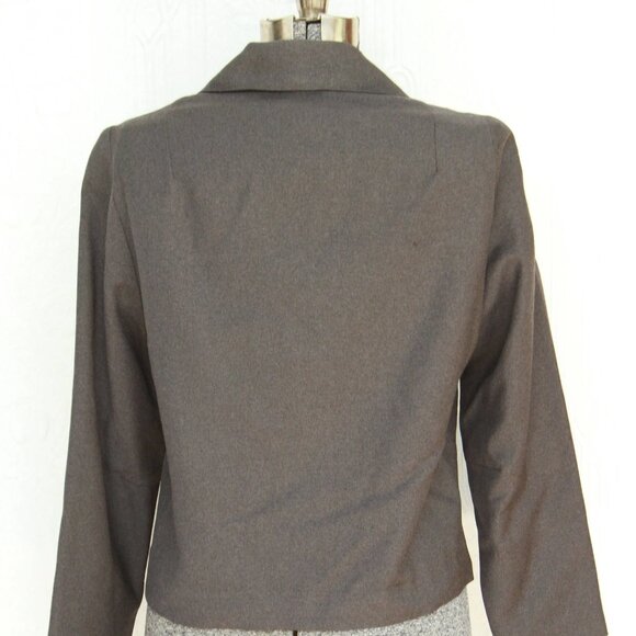 50's grey wool jacket small/medium - Picture 2 of 3
